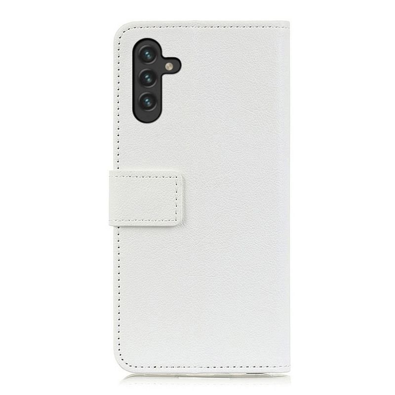 Flip Cover Samsung Galaxy A13 5G / A04s Klassisk Lædereffekt