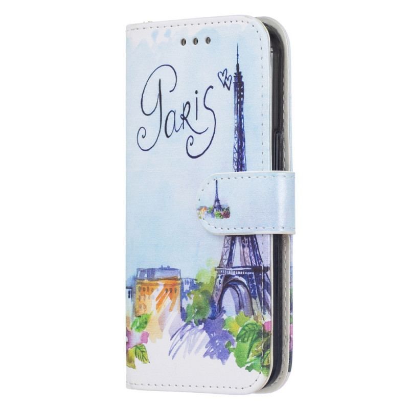 Flip Cover Samsung Galaxy A13 5G / A04s Maleri Paris