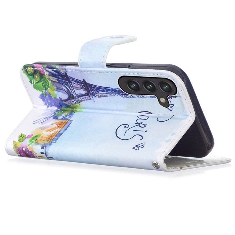 Flip Cover Samsung Galaxy A13 5G / A04s Maleri Paris