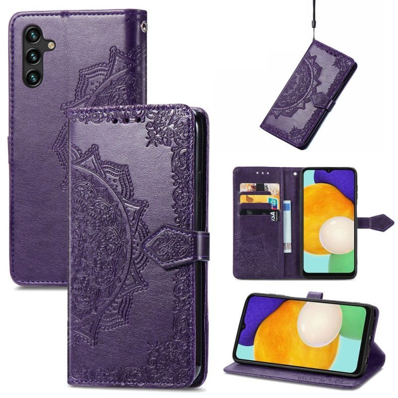 Flip Cover Samsung Galaxy A13 5G / A04s Mandala Middelalder