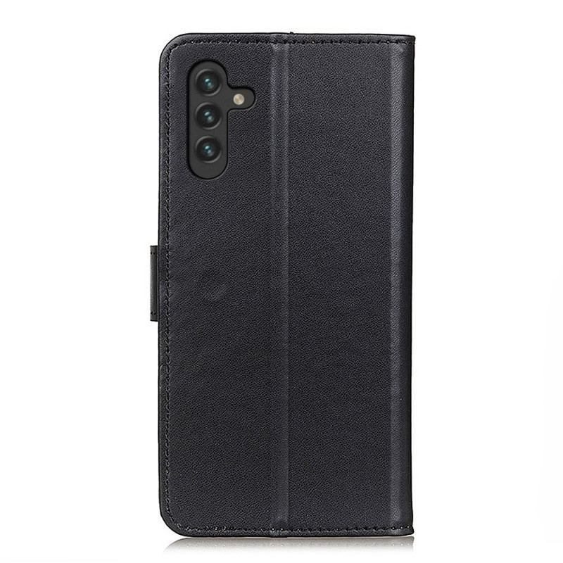 Flip Cover Samsung Galaxy A13 5G / A04s Prangende Kunstlæder