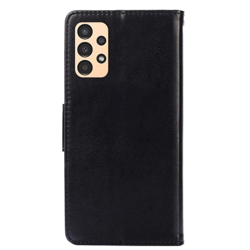 Flip Cover Samsung Galaxy A13 Vintage Læder Stil