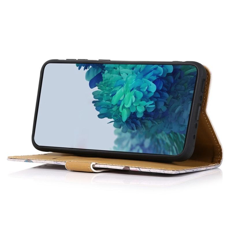 Flip Cover Samsung Galaxy A14 / A14 5G Blomstrende Træ