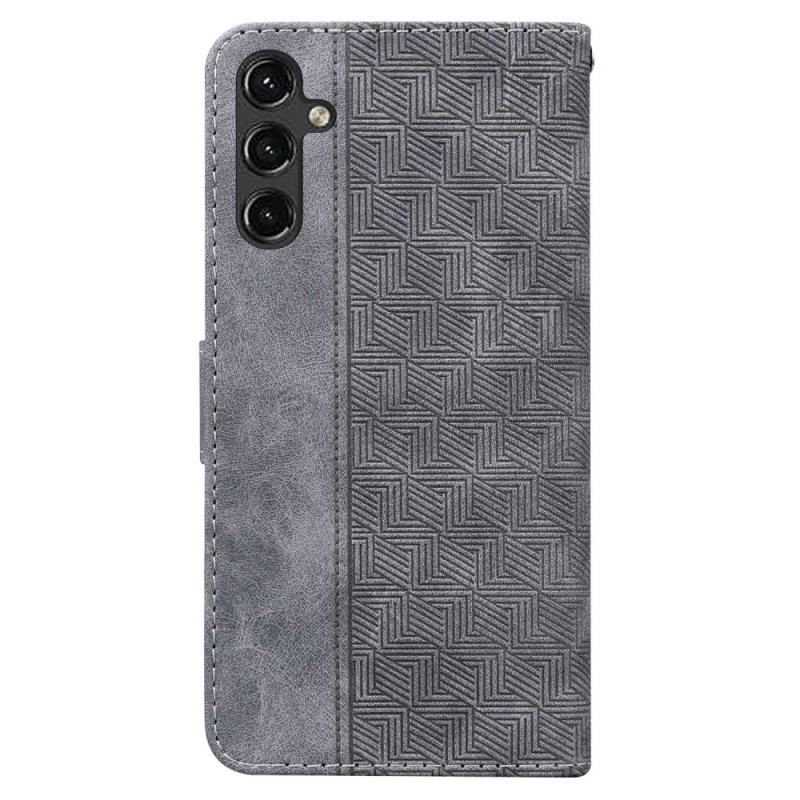 Flip Cover Samsung Galaxy A14 / A14 5G Med Snor Strappy Mønster