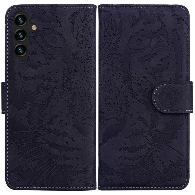 Flip Cover Samsung Galaxy A14 / A14 5G Tiger Print