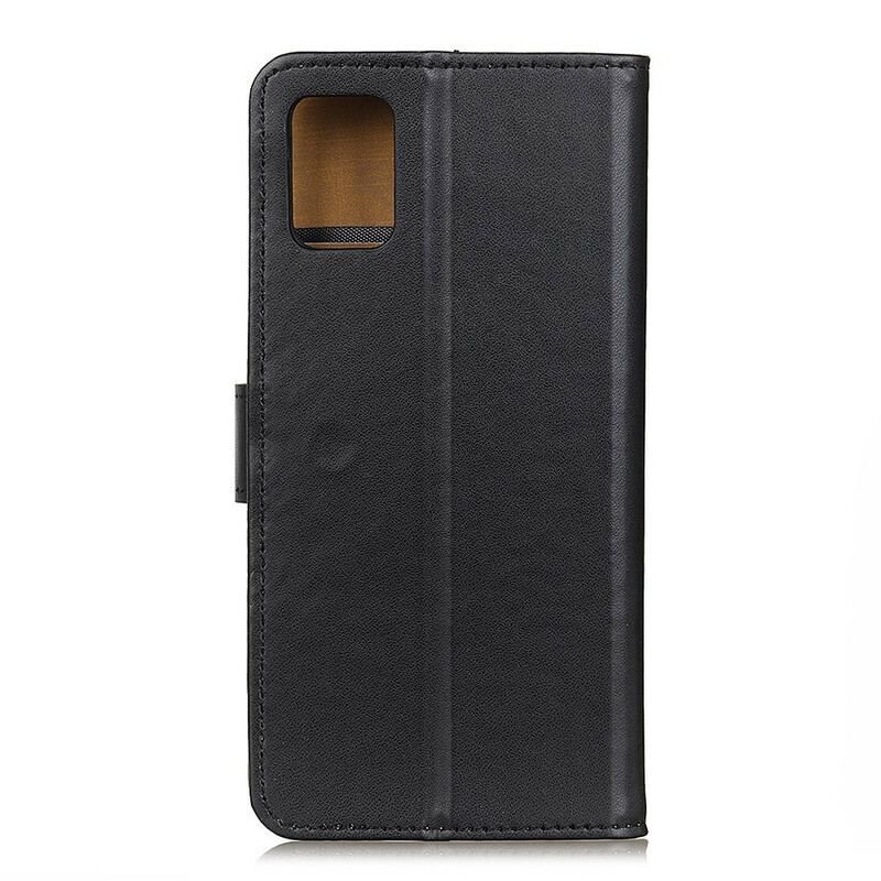 Flip Cover Samsung Galaxy A52 4G / A52 5G / A52s 5G Almindeligt Imiteret Læder