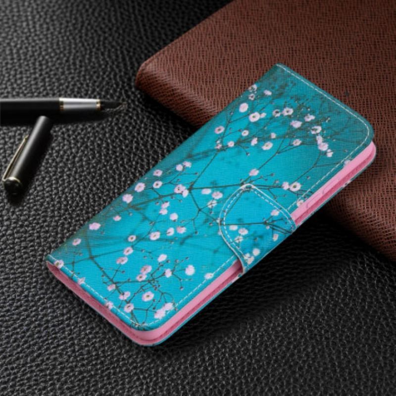 Flip Cover Samsung Galaxy A52 4G / A52 5G / A52s 5G Blomstrende Træ