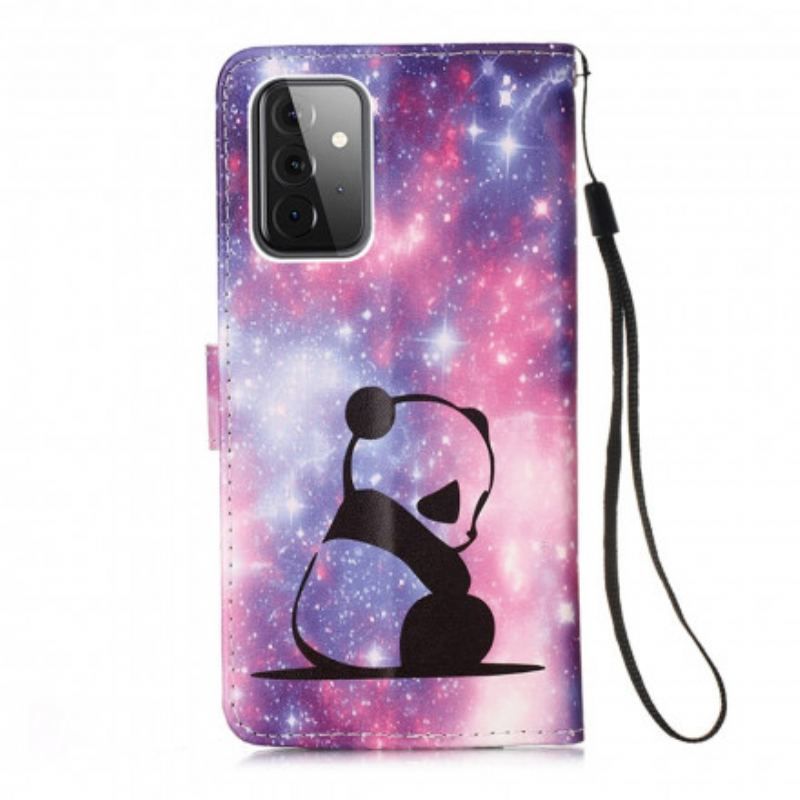 Flip Cover Samsung Galaxy A52 4G / A52 5G / A52s 5G Panda Galaxy