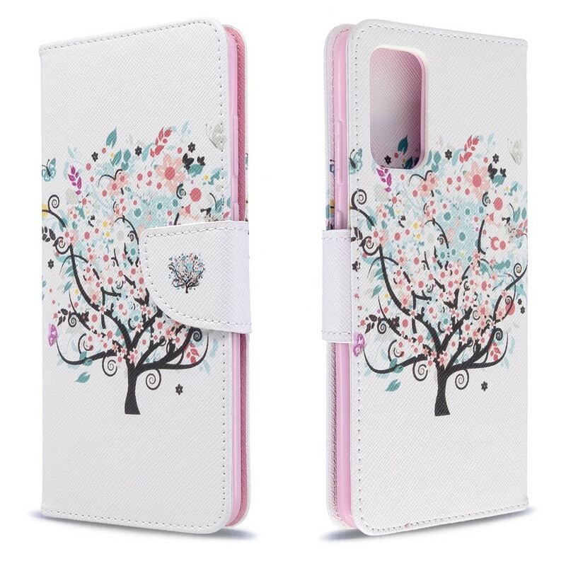 Flip Cover Samsung Galaxy S20 Plus / S20 Plus 5G Blomstret Træ