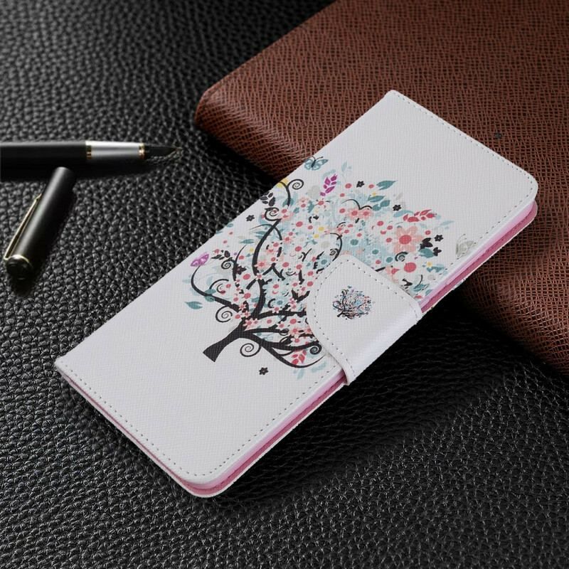 Flip Cover Samsung Galaxy S20 Plus / S20 Plus 5G Blomstret Træ