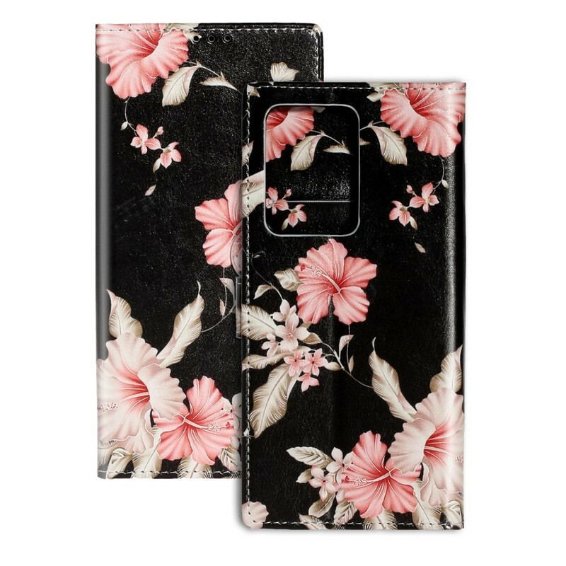 Flip Cover Samsung Galaxy S20 Plus / S20 Plus 5G Designer Blomster