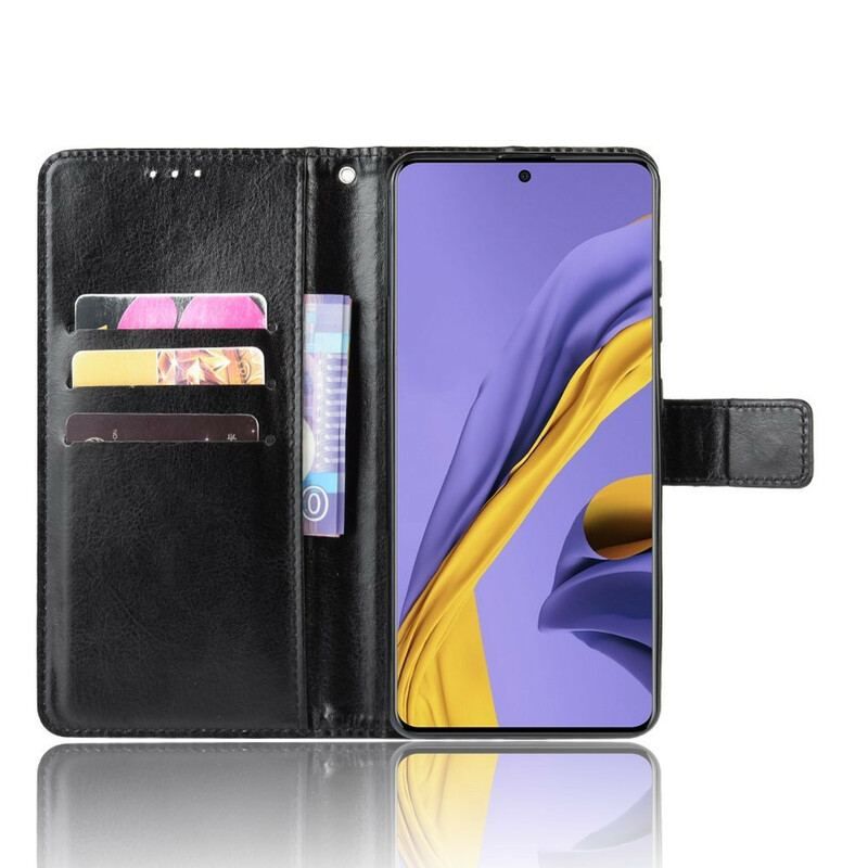 Flip Cover Samsung Galaxy S20 Plus / S20 Plus 5G Prangende Kunstlæder