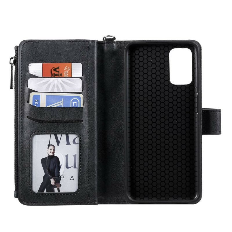 Flip Cover Samsung Galaxy S20 Plus / S20 Plus 5G Punge Etui Aftagelig Tegnebog