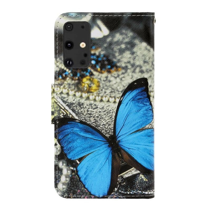 Flip Cover Samsung Galaxy S20 Plus / S20 Plus 5G Sommerfugle Variationer