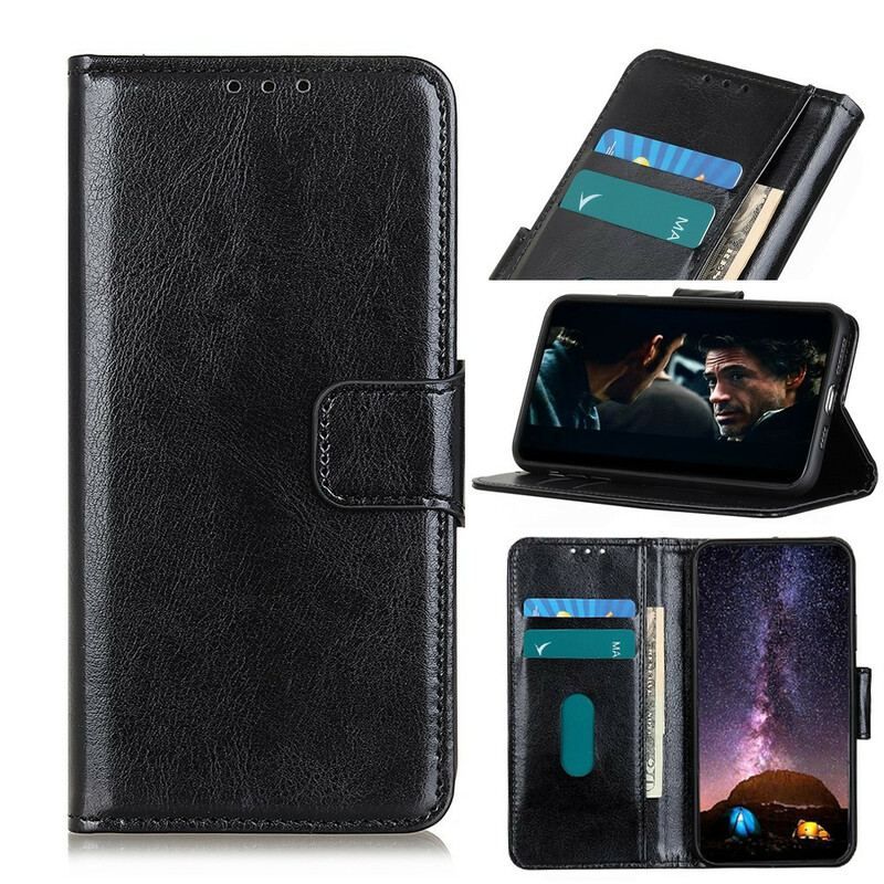 Flip Cover Samsung Galaxy S20 Plus / S20 Plus 5G Traditionel Læderstil