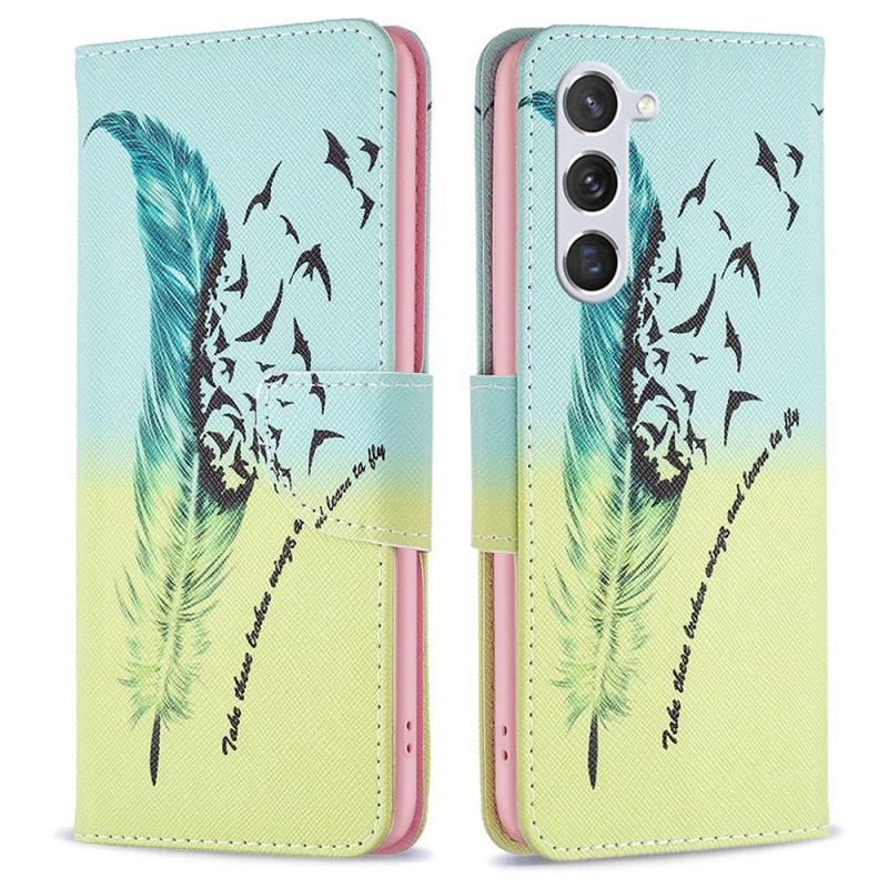 Flip Cover Samsung Galaxy S23 5G Fjer