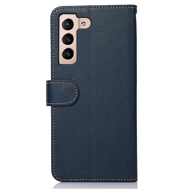 Flip Cover Samsung Galaxy S23 5G Lychee Style Rfid Khazneh