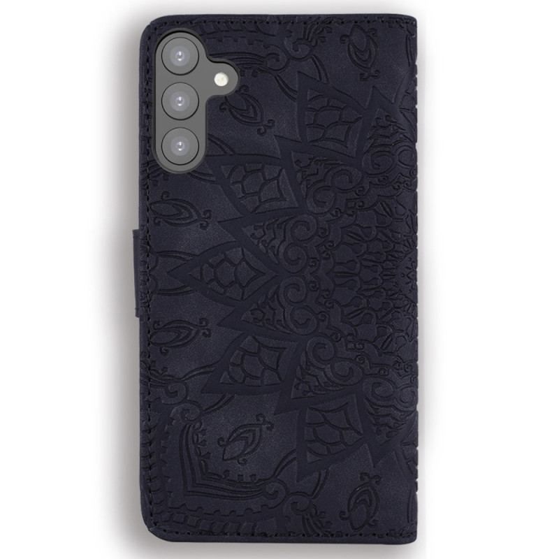 Flip Cover Samsung Galaxy S23 5G Med Snor Stilfuld Strappy Mandala