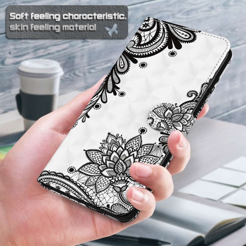 Flip Cover Samsung Galaxy S23 Plus 5G Med Snor Strappy Blonder