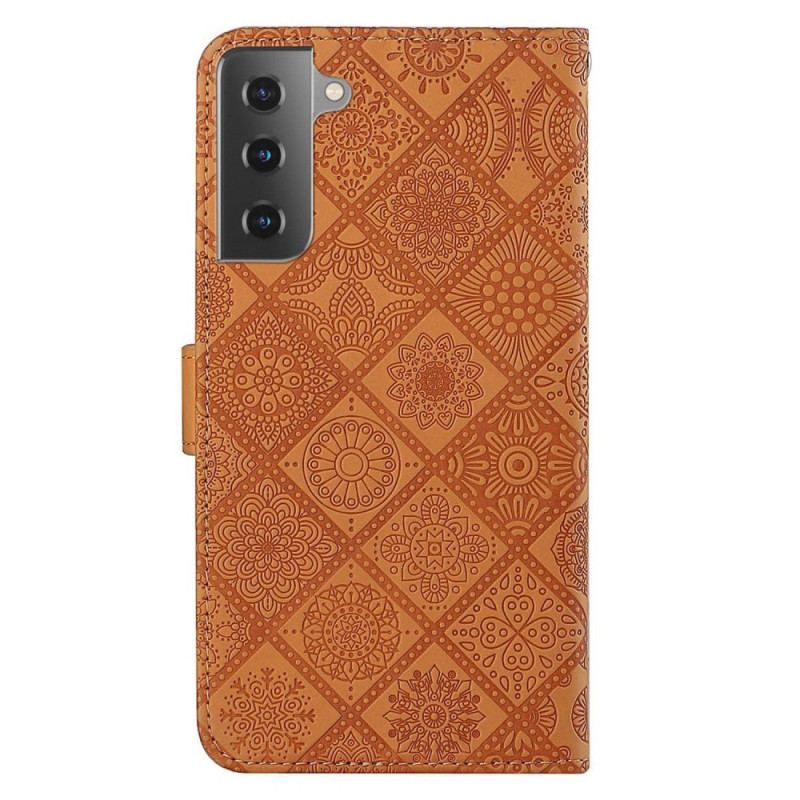 Flip Cover Samsung Galaxy S23 Plus 5G Tapestry Mønster