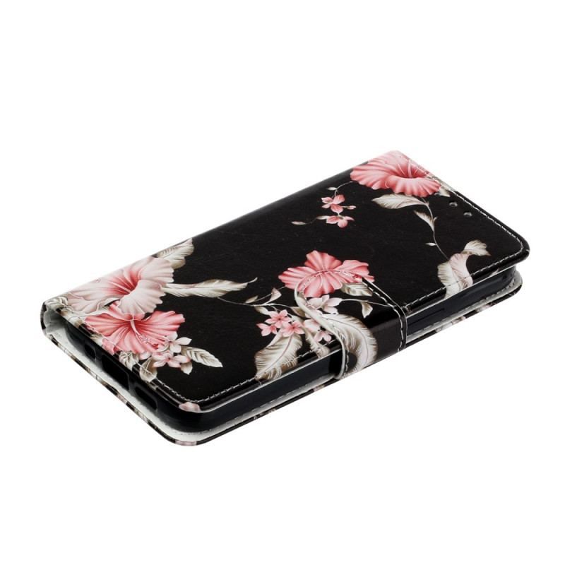 Flip Cover Samsung Galaxy S23 Ultra 5G Blomster