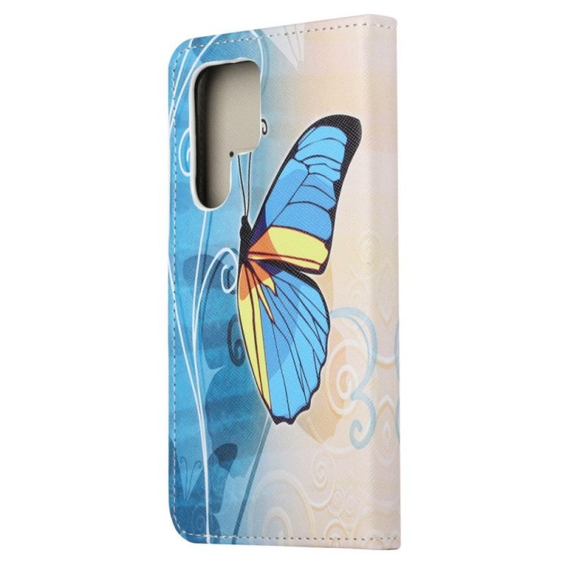 Flip Cover Samsung Galaxy S23 Ultra 5G Sublime Sommerfugle