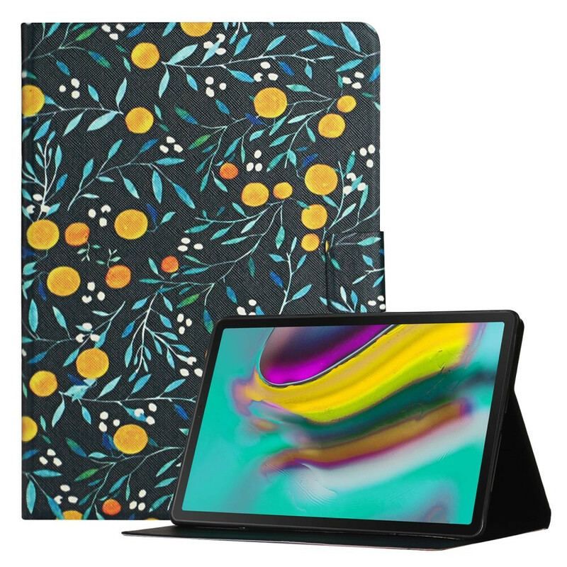 Flip Cover Samsung Galaxy Tab A7 Lite Blomster Blomster Blomster