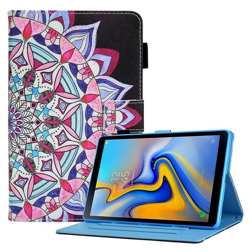 Flip Cover Samsung Galaxy Tab A7 Lite Grafisk Mandala