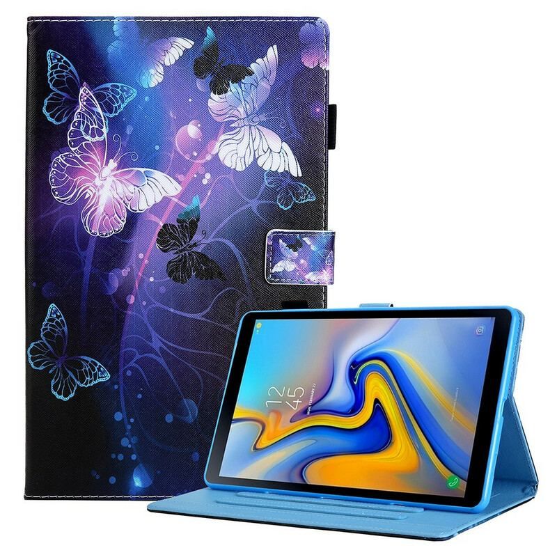 Flip Cover Samsung Galaxy Tab A7 Lite Magiske Sommerfugle