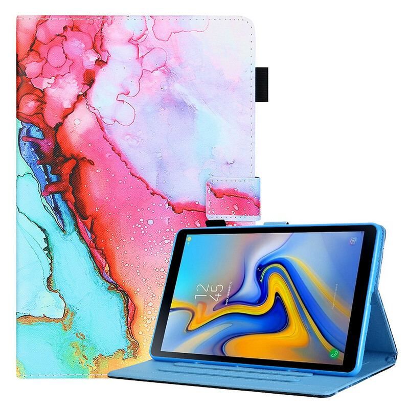 Flip Cover Samsung Galaxy Tab A7 Lite Marmor Stil