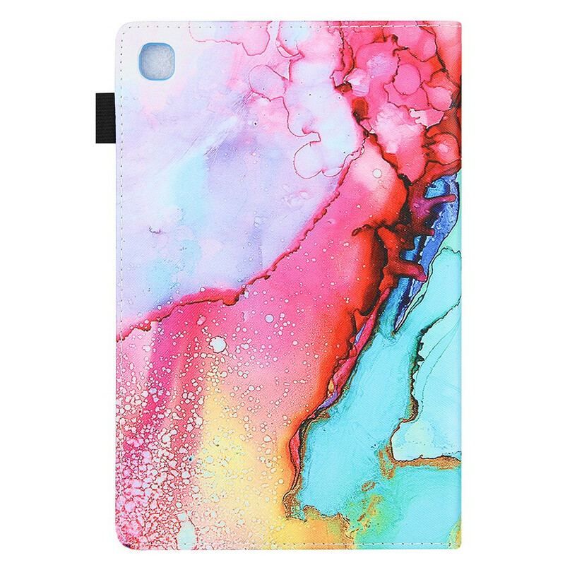 Flip Cover Samsung Galaxy Tab A7 Lite Marmor Stil