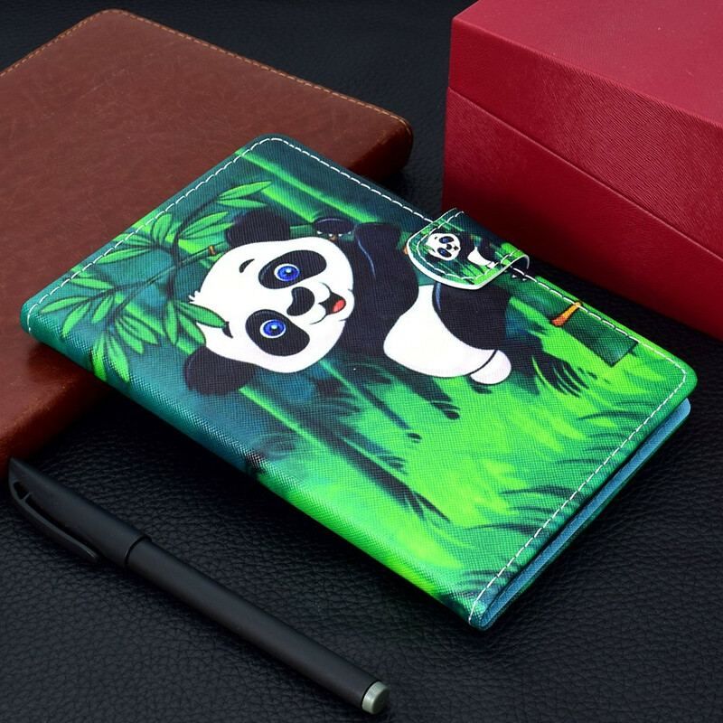 Flip Cover Samsung Galaxy Tab A7 Lite Panda