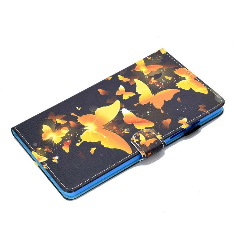 Flip Cover Samsung Galaxy Tab A7 Lite Unikke Sommerfugle