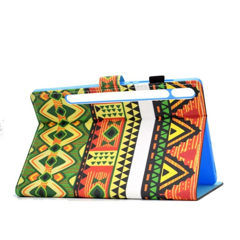 Flip Cover Samsung Galaxy Tab S8 / Tab S7 Aztec