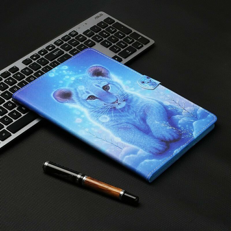 Flip Cover Samsung Galaxy Tab S8 / Tab S7 Baby Tiger