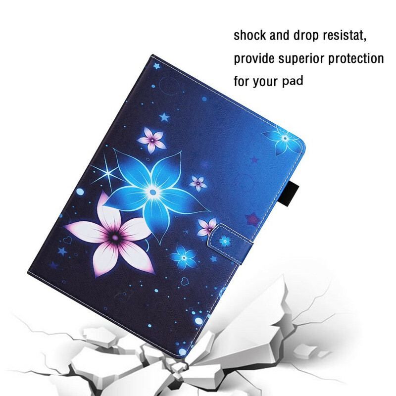 Flip Cover Samsung Galaxy Tab S8 / Tab S7 Blomstret