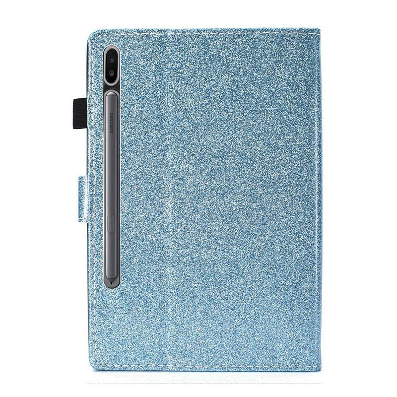 Flip Cover Samsung Galaxy Tab S8 / Tab S7 Glitrende Glitter