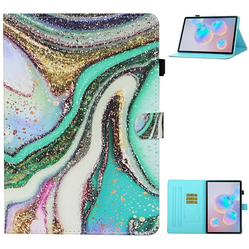 Flip Cover Samsung Galaxy Tab S8 / Tab S7 Kunstnerisk