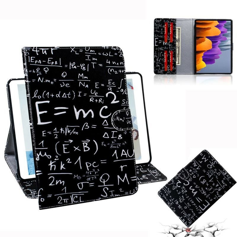 Flip Cover Samsung Galaxy Tab S8 / Tab S7 Matematiske Beregninger