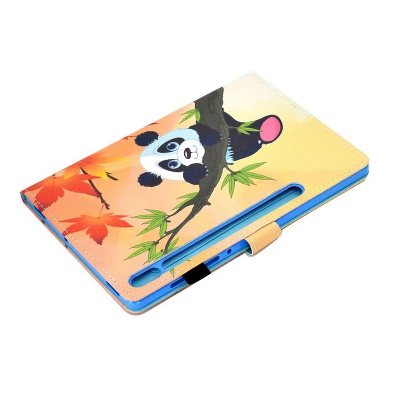 Flip Cover Samsung Galaxy Tab S8 / Tab S7 Sød Panda