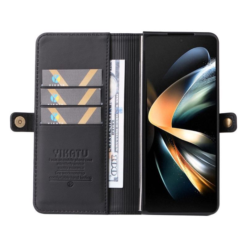 Flip Cover Samsung Galaxy Z Fold 4 Yikatu Yk-001