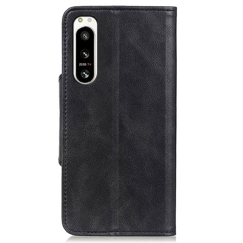 Flip Cover Sony Xperia 5 IV Magnetisk Knap