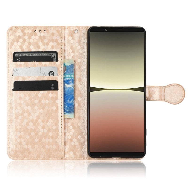 Flip Cover Sony Xperia 5 IV Med Snor 3d Strappy Design