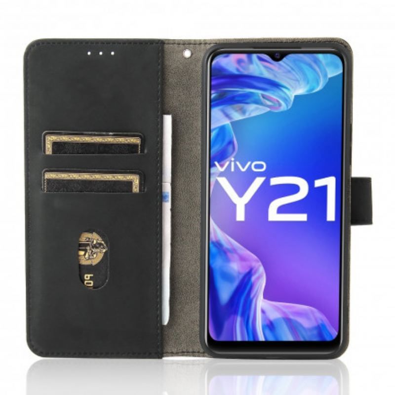 Flip Cover Vivo Y21 Hudberøring