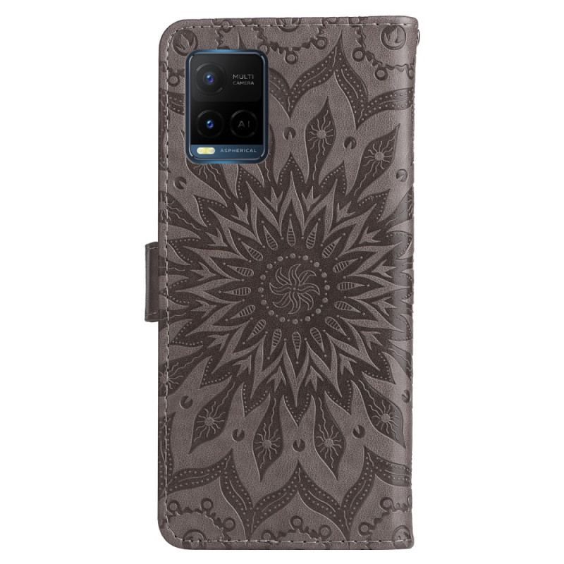 Flip Cover Vivo Y21s Med Snor Thong Sun