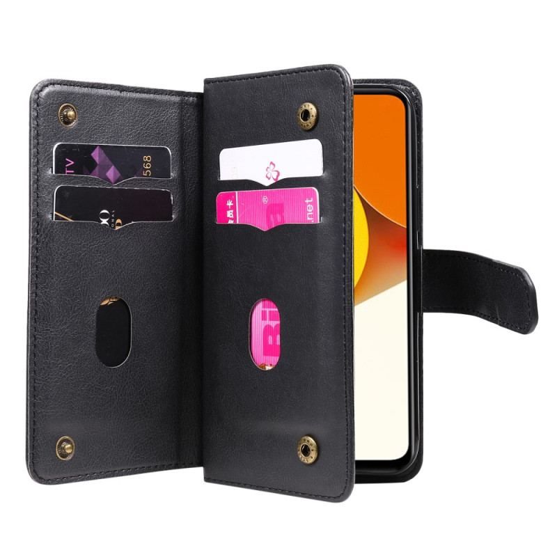 Flip Cover Vivo Y35 10 Kortholdere