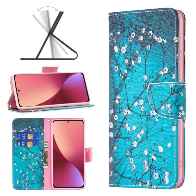 Flip Cover Xiaomi 12 / 12X Blomstrende Træ