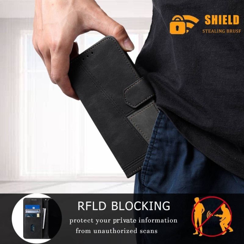 Flip Cover Xiaomi 12 / 12X Rfid Med Snor