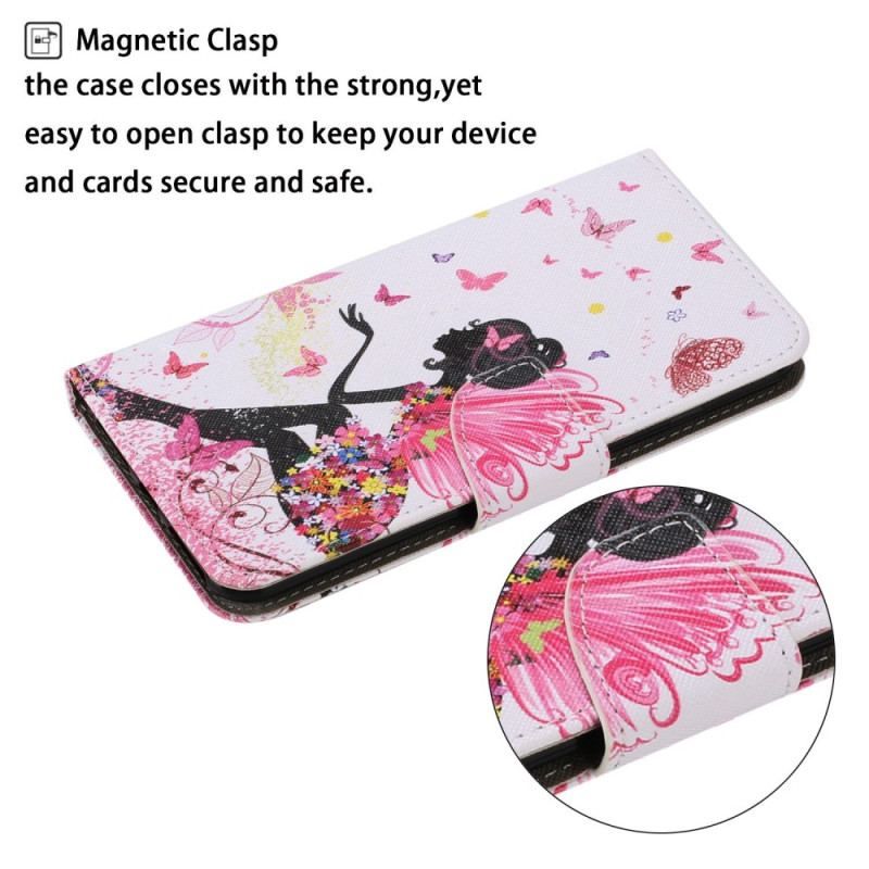 Flip Cover Xiaomi 12T / 12T Pro Med Snor Magic Fairy Med Rem