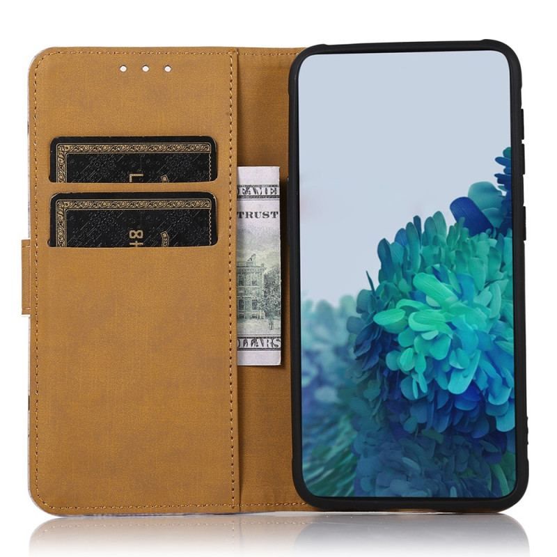 Flip Cover Xiaomi 13 Blomstrende Træ